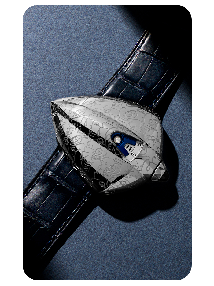 De Bethune Honors Arabic Calligraphy with the DW5 Al-Amal, Inspired by the Museum of the Future