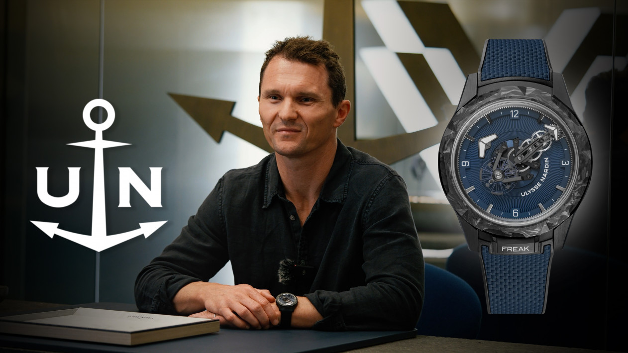 The story behind Ulysse Nardin’s “Freak One Navy Blue” from Matthieu Haverlan